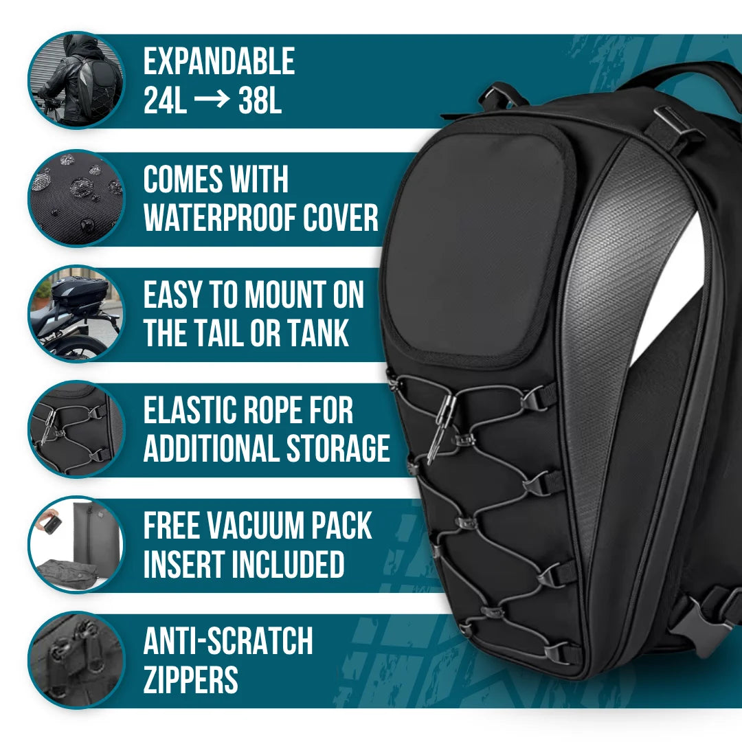 Rippl TailBack™ Motorcycle Bag